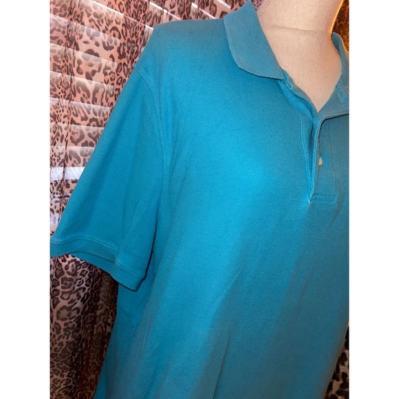 Croft & Barrow Blue Button Short Sleeve 💙 - Picture 8 of 14